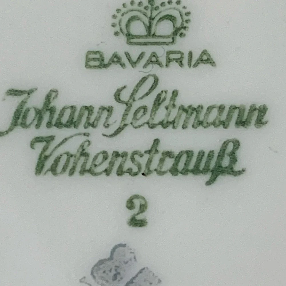 Johann Seltmann Vihenstrab porcelain plates from Germany